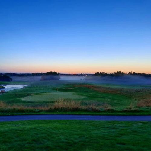 9th Hole in mist