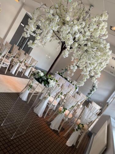 stapeley suite- white ceremony- tillys